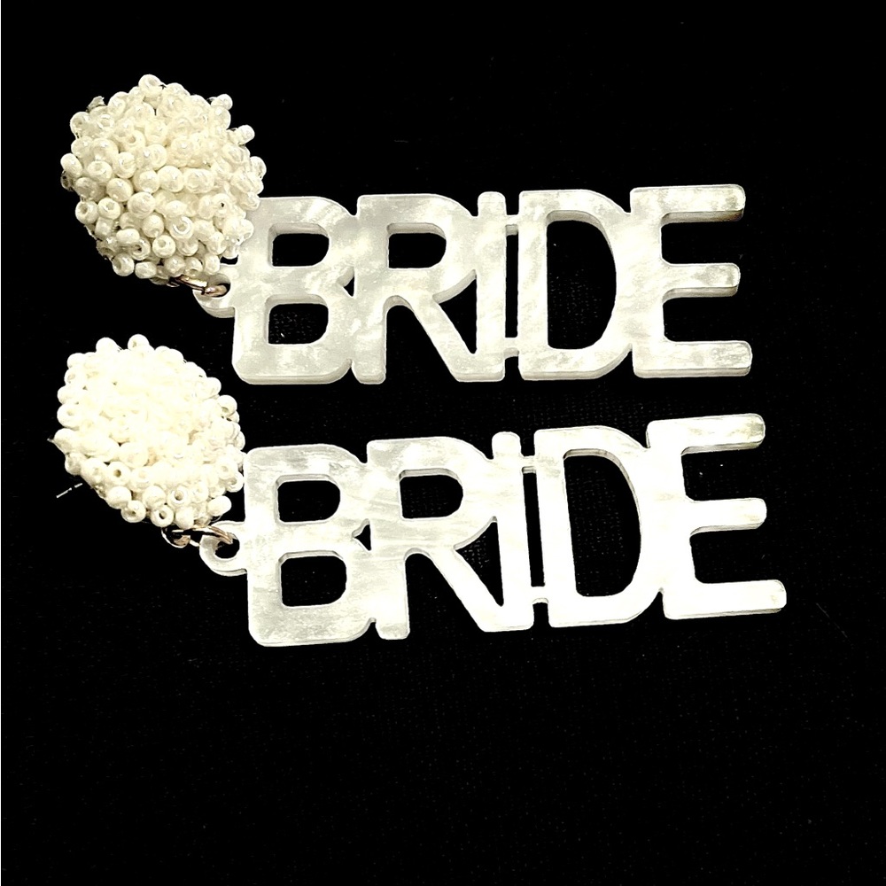 Just Say I Do Earrings! Hear comes The 👰 👰🏿‍♀️👰‍♂️🤵🤵‍♀️🤵‍♂️